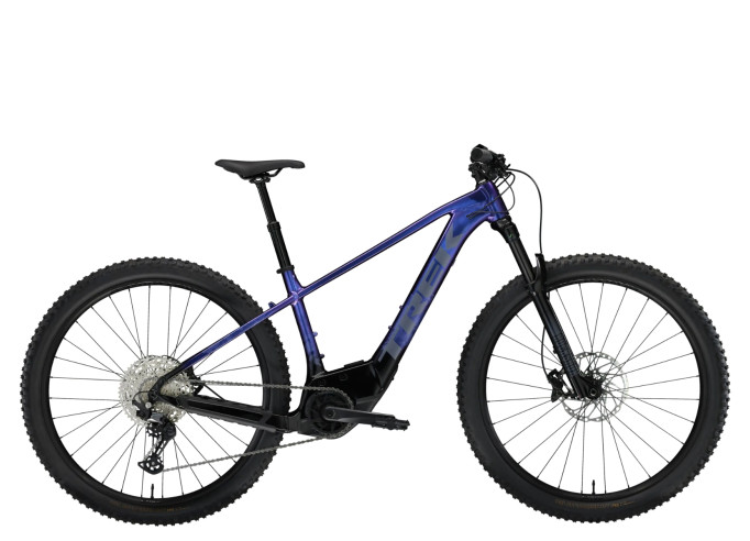 E-mtb TREK Marlin+ 8 Purple Flip to Black Fade