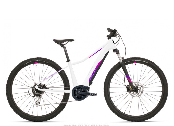 e-bike Superior eXC 7019 WB Gloss White/Pink/Violet