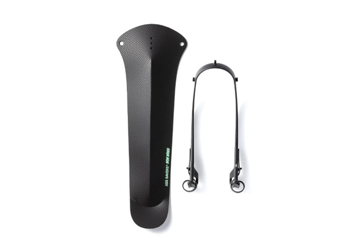 Dubļu sargs ASS SAVERS Mudguard Win Wing 2 Gravel | melns