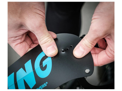 Dubļu sargs ASS SAVERS Mudguard Win Wing 2 Gravel | melns