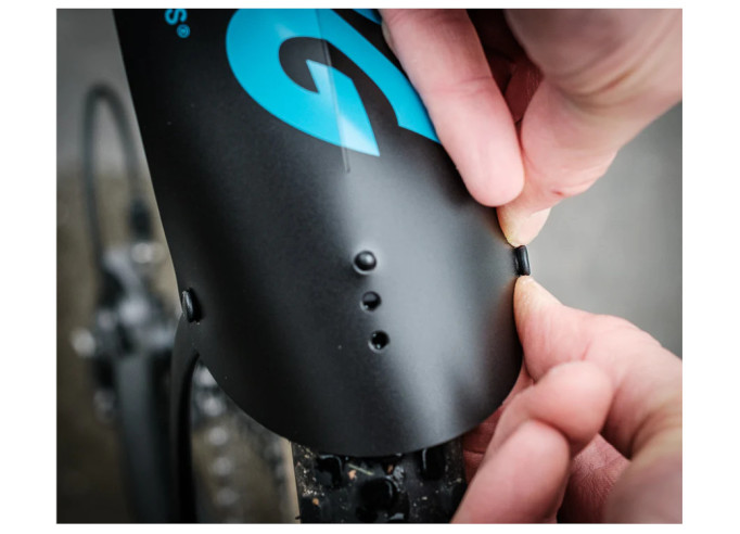 ASS SAVERS Mudguard Win Wing 2 Gravel | Black