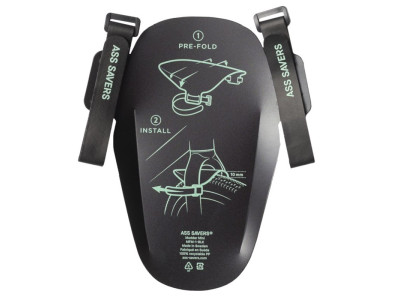 Ass Savers MFM-1 Mudder Mini Mudguard - black 2