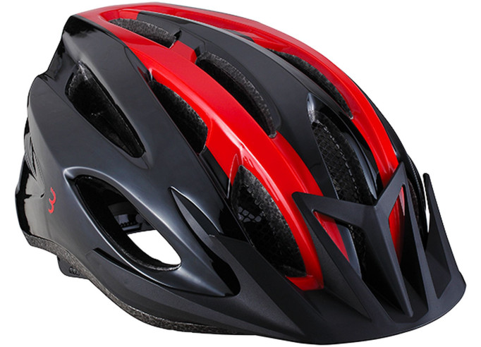 Helmet BBB BHE-35 Condor black / red
