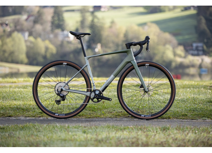 Gravel bike Superior XR 9.5 GR Matte Green Grey...