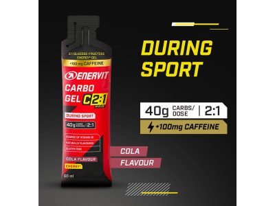 Enervit Carbo Gel C2:1PRO Cola with caffeine 2