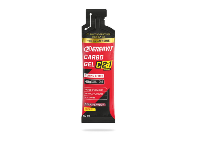 Enervit Carbo Gel C2:1PRO Cola with caffeine