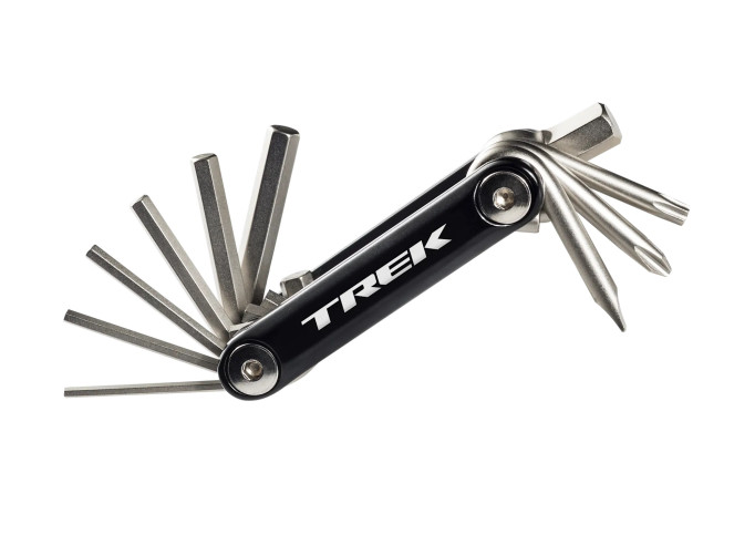 Instrumentu komplekts TREK Comp Multi-Tool Steel melns