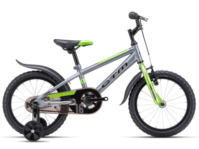 Bērnu velosipēds CTM Tommy pelēks / dzeltens