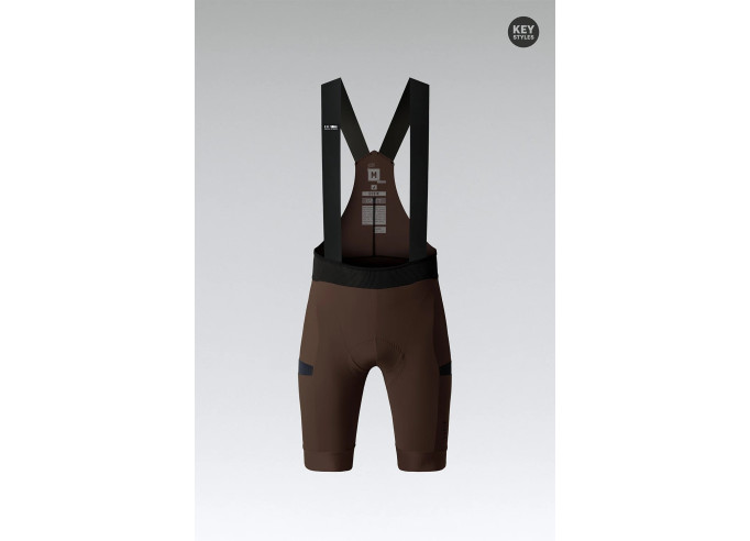 BIB SHORTS Gobik GRIT 2.0 cocoa