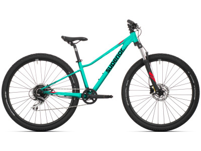 Kids bike Superior Racer XC 27 DB Matte Lime/Red