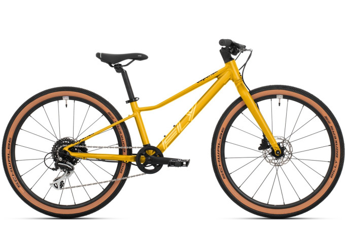 Kids bike Superior FLY 24 DB Gloss Yellow