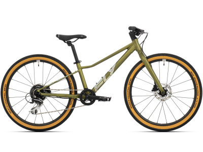 Superior FLY DB 24'' vaikiškas dviratis, matte olive metallic