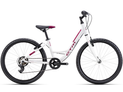 Bērnu velosipēds CTM Missy White / Dark Violet