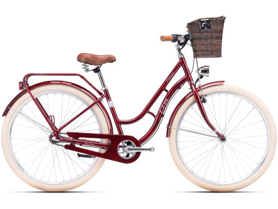 City bicycle CTM Summer Burgundy Pearl / Silver