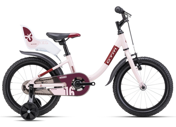 Kids bicycle CTM Marry matt light pink