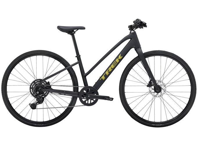 Fitness bike TREK FX 2 Gen 4 Mid-step Matte Black