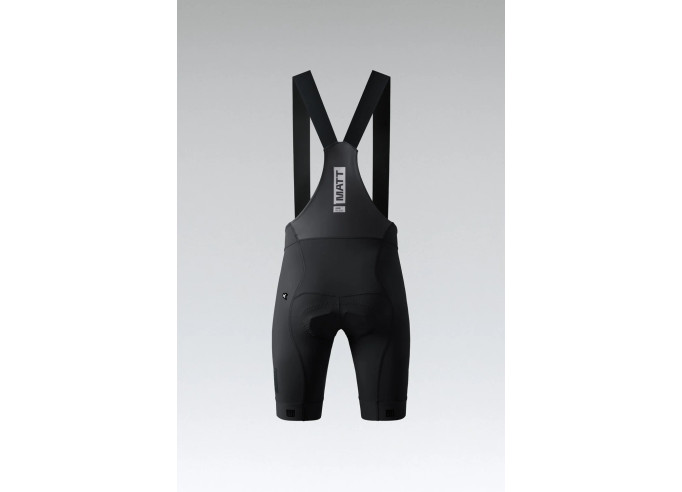 BIB SHORTS GOBIK MATT 2.0 COMPACT BLACK