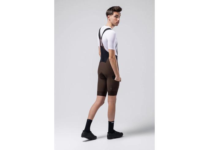 BIB SHORTS Gobik GRIT 2.0 cocoa