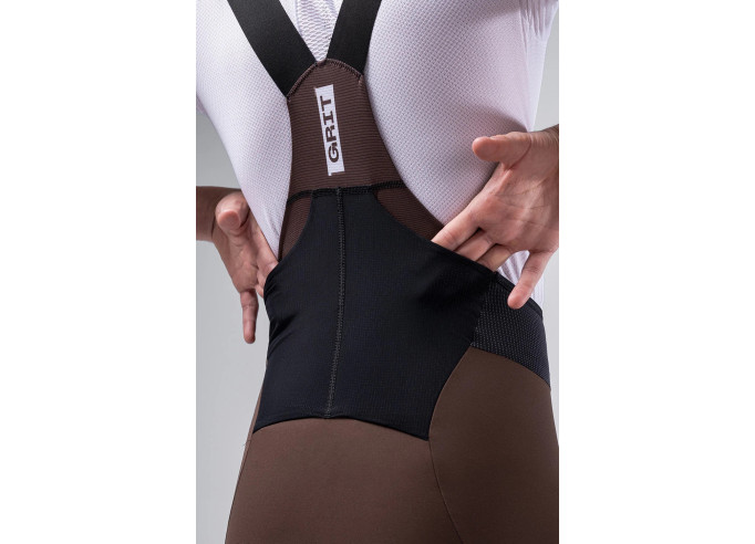 BIB SHORTS Gobik GRIT 2.0 cocoa