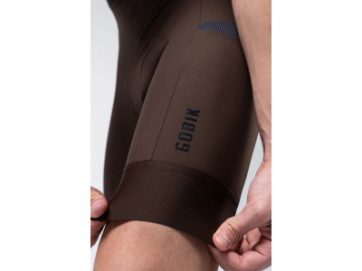 BIB SHORTS Gobik GRIT 2.0 cocoa