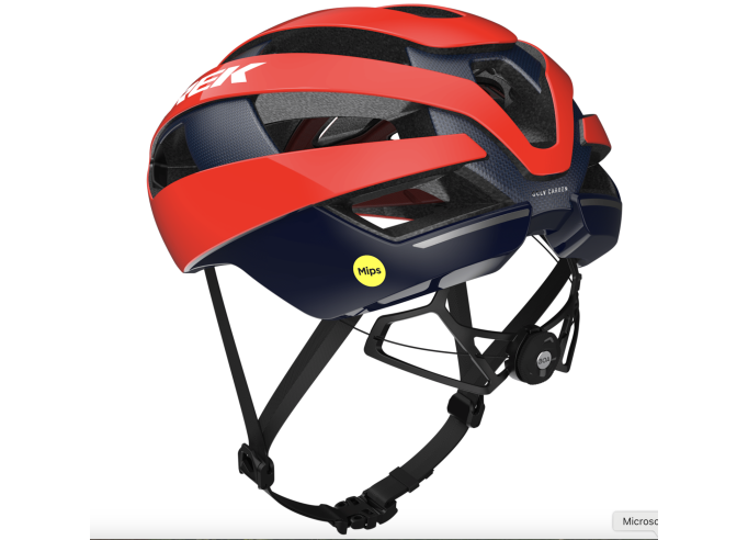 Helmet TREK Velocis MIPS Viper Red/Nautical Navy