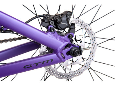 Dirt jump velosipēds CTM Dirtking Xpert matt violet / black
