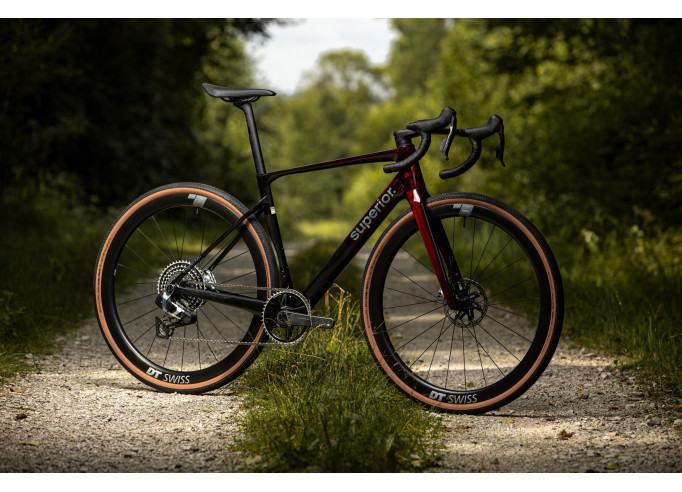 Gravel bike Superior XR 9.9 GR Matte Carbon /...