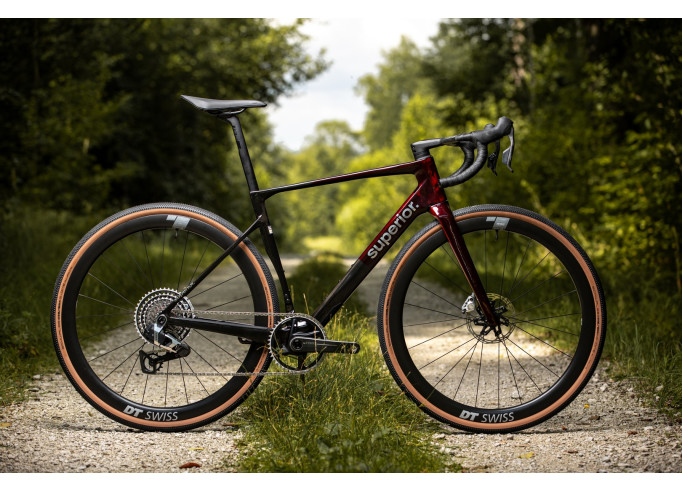 Gravel bike Superior XR 9.9 GR Matte Carbon /...