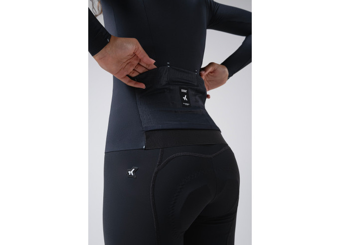 LONG SLEEVE JERSEY Gobik AVALON INK BLACK