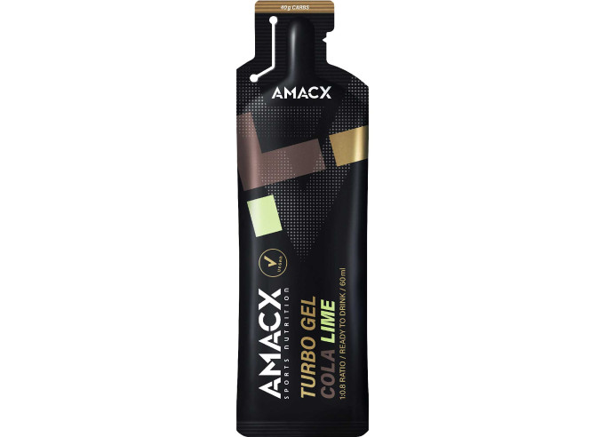 Enerģijas želeja Amacx Turbo Gel Cola Lime - 60ml