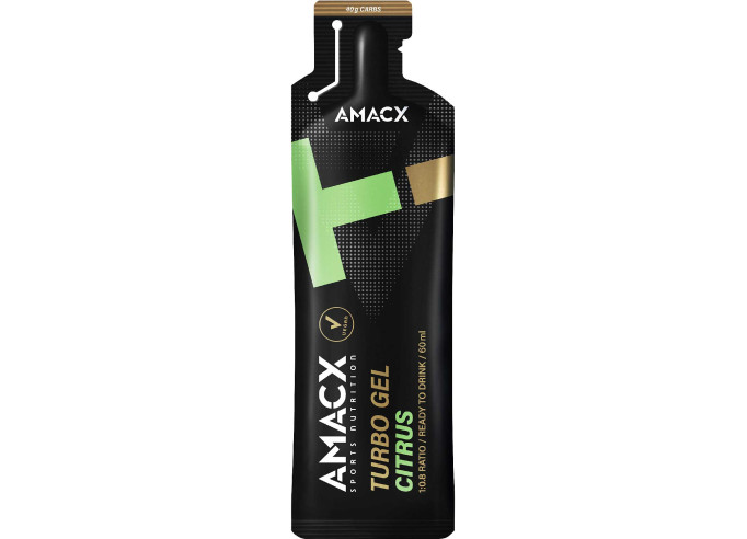 Enerģijas želeja Amacx Turbo Gel Citrus - 60ml