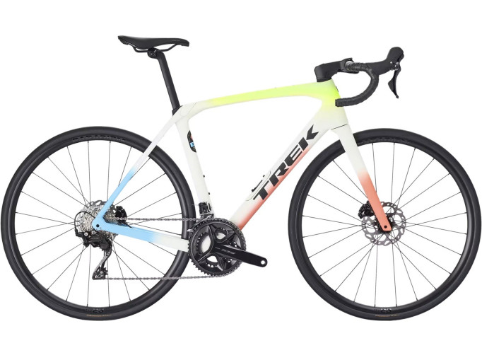 TREK Domane SL 5 Gen 4 Era White/Glowstick/Coral Fade