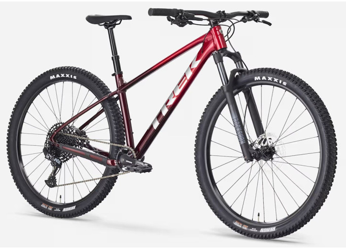 TREK Marlin 7 Gen 3 Fury Red/Lithium Grey Fade