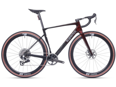 Gravel bike Superior XR 9.9 GR Matte Carbon / Gloss Red