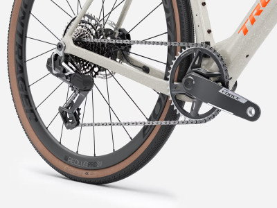 Gravel bicycle Trek Checkmate SLR 7 AXS Era White/Buff Beige