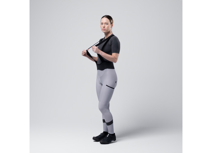 Bib tights Gobik GRIT WOMEN TAPIOCA