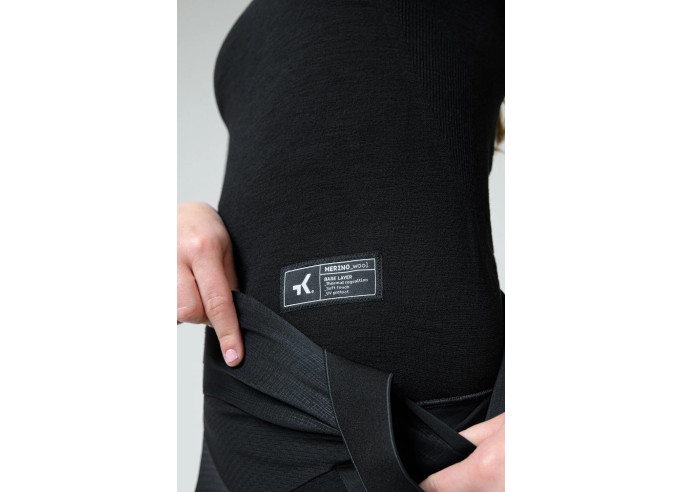 WOMEN BASE LAYER GOBIK WINTER MERINO COAL