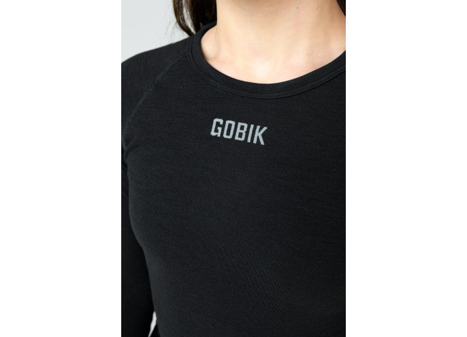 WOMEN BASE LAYER GOBIK WINTER MERINO COAL