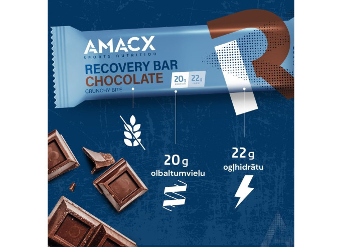 Amacx Recovery Bar 55g | Chocolate