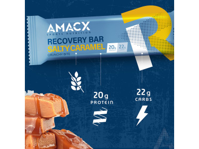 Proteīna batoniņš Amacx Recovery Bar 55g | sāļā karamele 2