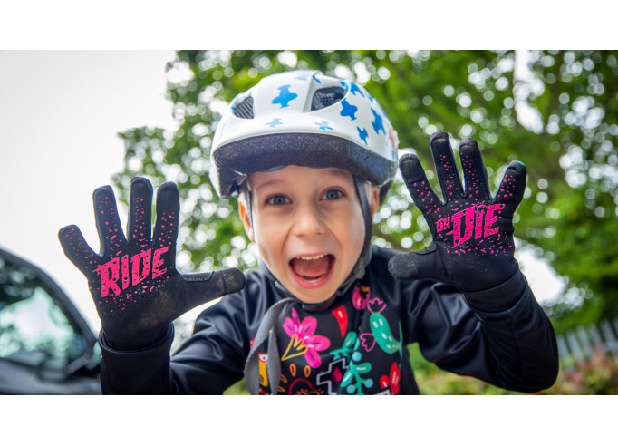 Bērnu MTB cimdi Muc-Off |Shred Hot Chilli Pepper