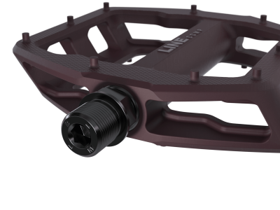 Pedāļi TREK Line Comp Flat lillā