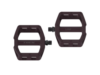 TREK Line Comp Flat Mulberry pedalai