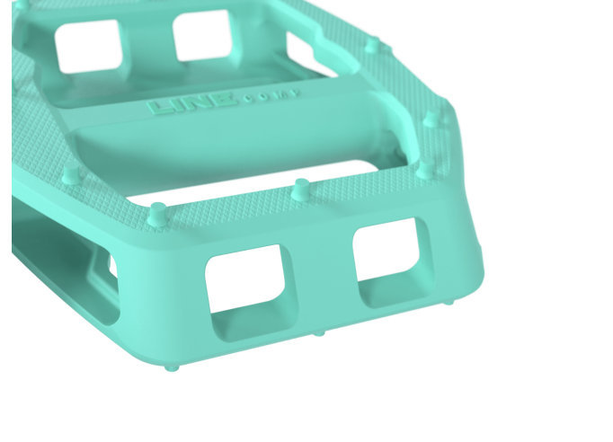 Pedals TREK Line Comp Flat Miami green