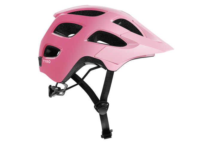 Trek Tyro Youth Bike Helmet Blush/Pink Frosting