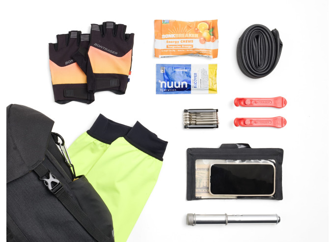 Pannier TREK Single krepšys ant bagažinės, black