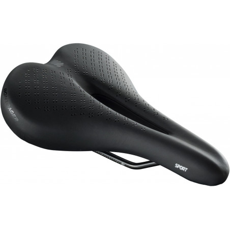Sēdeklis Bontrager Sport Women's melns