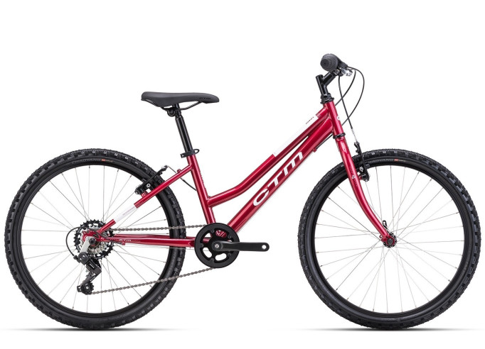 Bērnu velosipēds CTM MONY | dark burgundy pearl / white