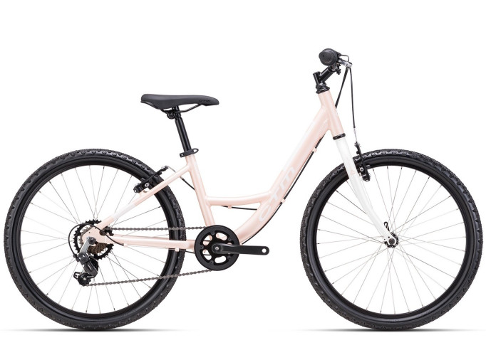 Bērnu velosipēds CTM MISSY | matt light pink pearl / white