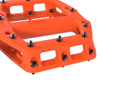 Pedāļi Trek Line Elite Flat oranži